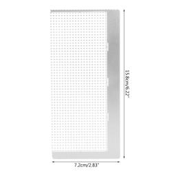 Pintura diamante fix ferramenta diy desenho régua de aço inoxidável para artesanato de arte diy - Image 6