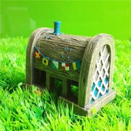 Decoração de aquário para casa, peito com tesouro de resina, decoração de aquário, tanque de peixes, camarão, quarto, taco, cachorro, peixe, decoração - Image 4