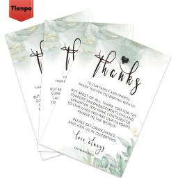 O grupo de 50 agradece-lhe cartões para a decoração, cartões postais, para a recepção do casamento, cerimônia de casamento, partido da celebração - Image 5