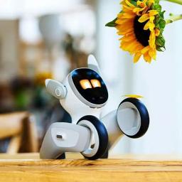 Loona inteligente cão de estimação ai companheiro interativo eletrônico animal de estimação monitoramento remoto crianças robô brinquedo do cão - Image 2