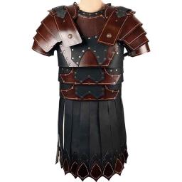Medieval antigo grego legião romana gladiador couro do plutônio cuirass ombro peito armadura viking guerreiro cavaleiro cosplay traje larp - Image 1