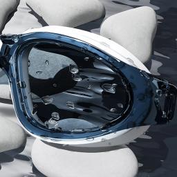 Óculos de natação com plugue de ouvido, à prova de vazamento, ajustável, com alça, visão ampla, para mergulho, esportes aquáticos, piscina - Image 6