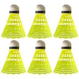 High Speed Badminton Ball para Atividades Esportivas, PP Head, Grande Estabilidade, Outdoor e Indoor Use Birdies, 3 Pcs, 6 Pcs - Image 6