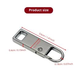 Puxador de zíper destacável de 4 unidades/8 unidades, acessórios de zíper de substituição multicoloridos para jeans e mochila, ferramentas de costura - Image 6
