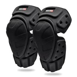Wosawe protetor de joelho ajustável motocicleta motocross tático esporte equitação ciclismo patinação esqui joelheiras joelheira cinta suporte - Image 2