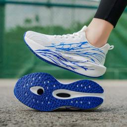 Tênis de Corrida Marathon Masculino com Placa de Carbono, Esportivo Especializado, Respirável, Leve, Confortável Feminino, Antiderrapante - Image 6
