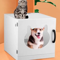 Smart Pet Hair Drying Box, pequeno secador para cães e gatos, esterilizável e desinfetável, doméstico, 110V - Image 3