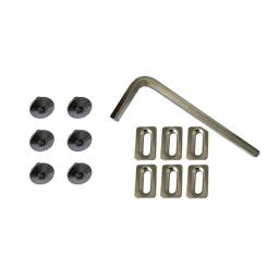Atualize suas presilhas de pedal para melhor desempenho, kit de presilhas para pedais de bicicleta de estrada com 6 arruelas e 6 parafusos m5 - Image 2