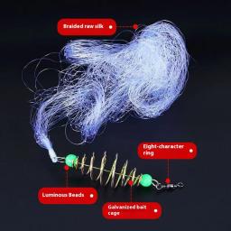 Flutuante Jogando Rede De Pesca, Explosão Gancho Mesh Trap, Fishnet Suprimentos, Acessórios para Pescador - Image 2