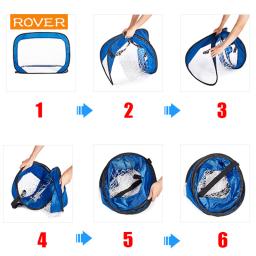 Objetivo de futebol de nylon dobrável para crianças e adultos, rede de futebol para playground, quintal, treinamento interno e externo - Image 4