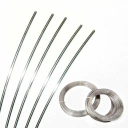 304 aço inoxidável mola fio único Strand amarração fios de metal DIY artesanato para jóias fazendo diâmetro 0.4 ~ 2.0mm - Image 4