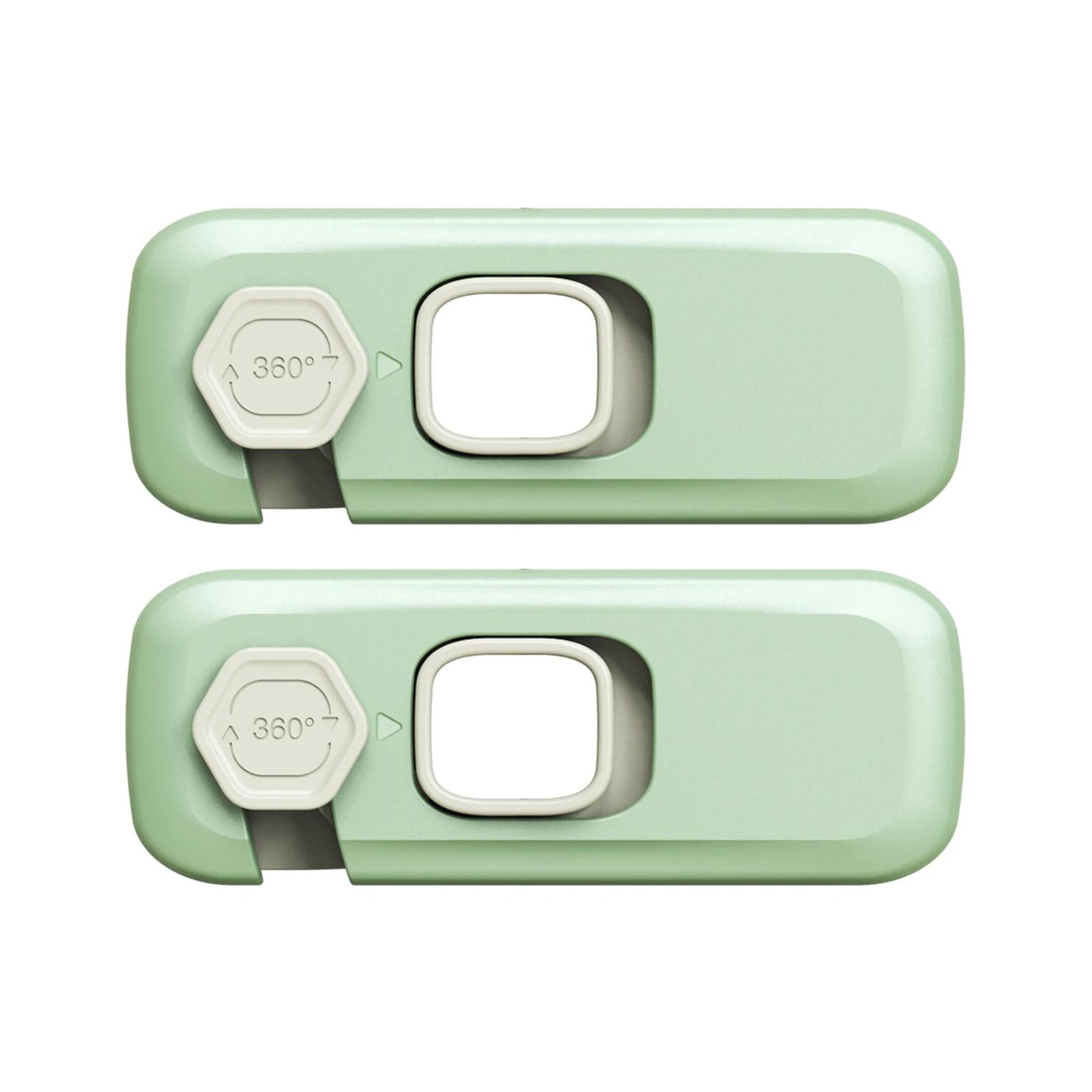 Segurança Infantil Gabinete Lock, Anti-Pinch Mão, gaveta, fechaduras, proteção, casa, geladeira, fivela do bebê, 1 pc, 2 pcs - Image 1