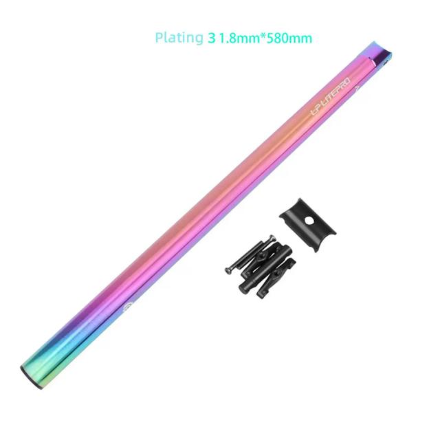 Litepro Tubo de Selim Bicicleta Ultraleve Liga Alumínio 33.9x600mm