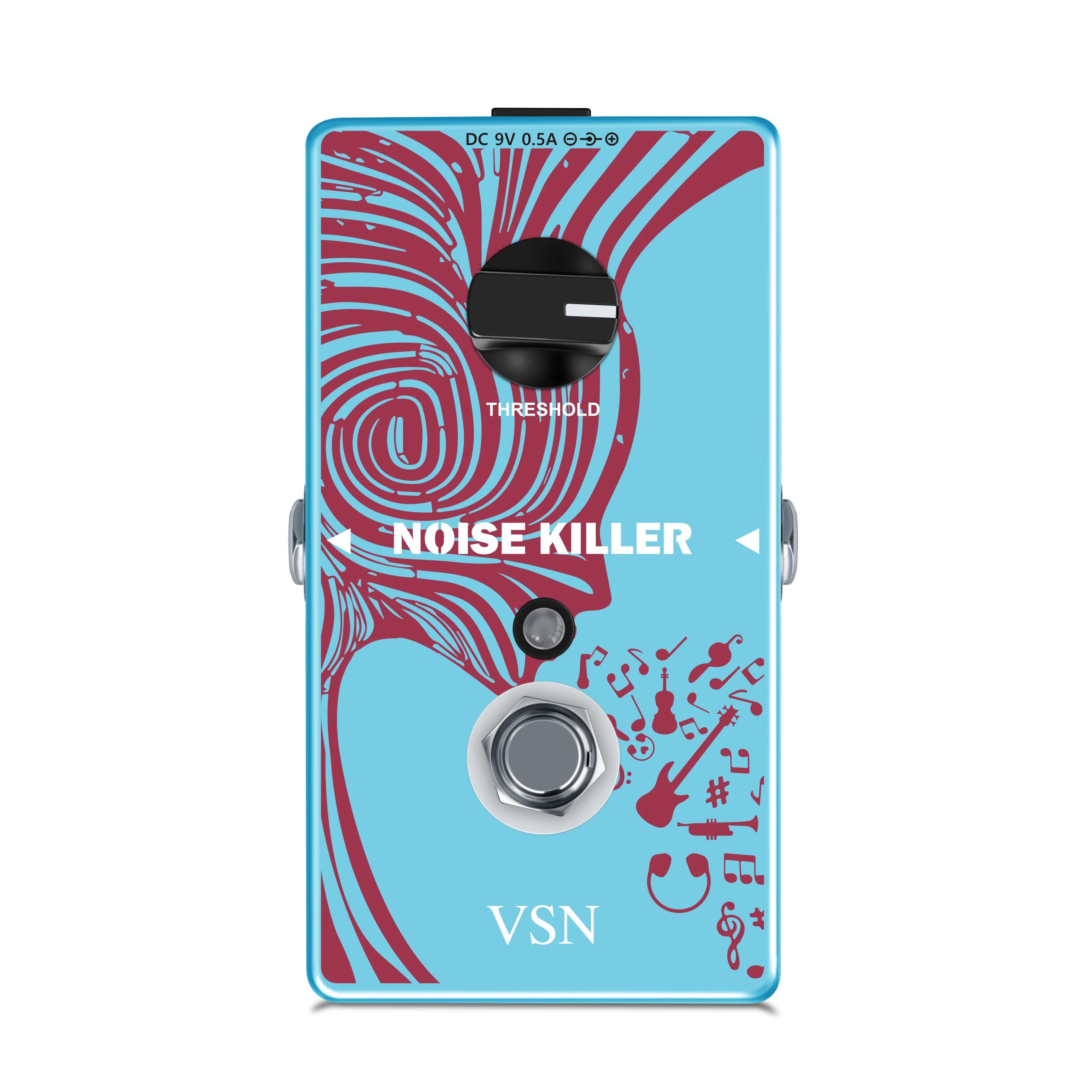 VSN RE-03 Noise Gate Pedal Efeito Guitarra, guitarras elétricas com True Bypass, menos ruídos - Image 1
