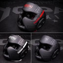 Capacete de boxe completo para crianças e adultos, treinamento Muay Thai, chapelaria Sparring Boxing, equipamento de ginástica, guarda-cabeça de Taekwondo - Image 1