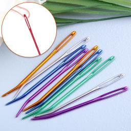 Conjunto de agulhas de lã de tapeçaria, Kit de agulhas sem corte de olhos grandes, cor aleatória, 18 pcs, 15 pcs - Image 6