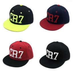 Boné de beisebol snapback ajustável para adultos e crianças, bordados esportivos, Cristiano Ronaldo CR7, chapéus casuais, festa ao ar livre - Image 1