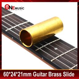 Guitarra Latão Slides Knuckle Latão Guitarra Slide Parede Média 60*24*21 Peças De Guitarra - Image 1