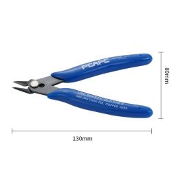 1/2 pces alicate profissional multi ferramentas funcionais cortadores de cabo de fio elétrico corte lado snips nipper de aço inoxidável nivelado - Image 6