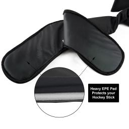 EALER-Saco de Hóquei com um ombro, Leve, Impermeável, Ajustável, Equipamento Ice, Preto, Novo, HB200, 2022 - Image 4