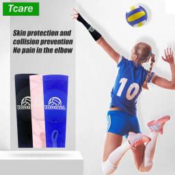1 par de mangas esportivas para braço de vôlei, mangas para antebraço com almofadas de proteção, equipamento de vôlei para jovens, meninas, crianças e mulheres - Image 1