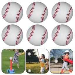 Game Training PVC Baseball Ball para adultos e crianças, bola de borracha dura, espuma sólida, Bouncy Ball, ao ar livre - Image 1