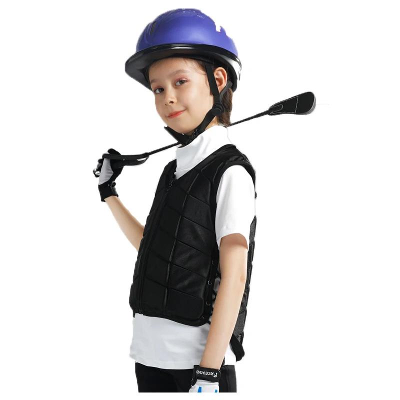 Unisex equitação ao ar livre eva colete proteger equitação segurança equestre colete equestre corpo protetor de segurança equitação equipmenten - Image 1