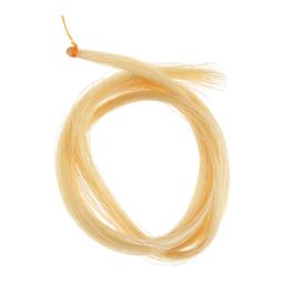 74cm/29.13 polegadas universal amarelo branco garanhão cabelo de cavalo para arco de violino instrumentos musicais de cordas peças de violino acessórios - Image 2