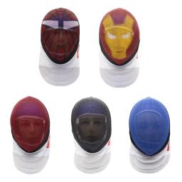 Máscara de esgrima de dinastia de prata removível 350N Treinamento Epee Face Guard Certificado CE Armadura adulta e infantil para artes marciais - Image 5