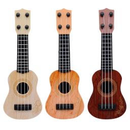 Mini guitarra clássica ukulele para crianças, 4 cordas, instrumento musical para crianças, brinquedos educativos montessori - Image 2