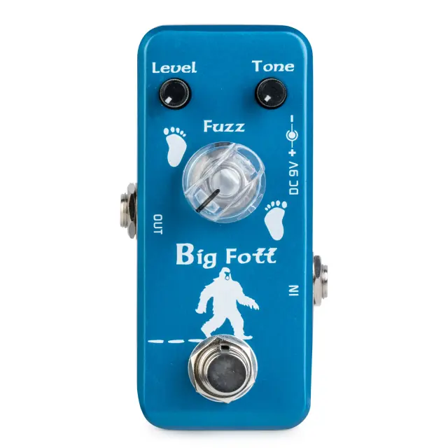 Movall MP-303: Pedal de Fuzz Clássico Mini com True Bypass para Guitarras Elétricas