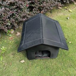 Waterproof Outdoor Pet House, Thickened Cat Nest, Tent Cabin, Pet Bed, Shelter Cat Kennel, Portable Travel Nest, Pet Carrier - Image 5