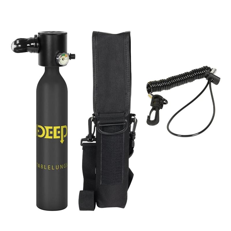 DIDEEP-Equipamento Portátil De Mergulho, Tanque De Oxigênio, Cilindro De Ar, Instrumento De Medidor De Pressão, 0.5L, X3000 - Image 1