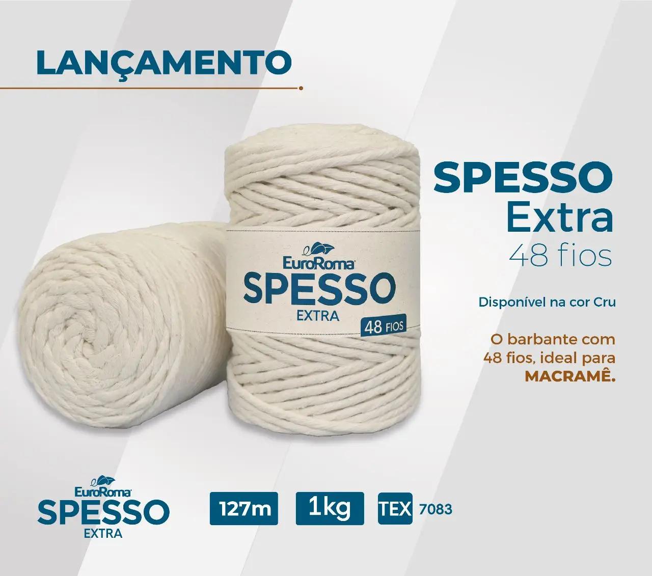Barbante EuroRoma Spesso Extra 48 Fios 1kg 127m - LANÇAMENTO - Image 1
