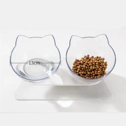 Tigela dupla slip com suporte para cães e gatos, pote de comida e água ideal para alimentação de animais de estimação - Image 5
