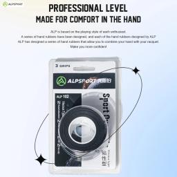Alpsport 102 3 peças Alta qualidade Suporte desportivo Grip  Borracha de mão  Raquetes de Badminton Raquete de ténis Bolas de ténis de mesa Varas de pesca Bicicletas Acessórios Não é pior do que YONEX e LINING. - Image 2