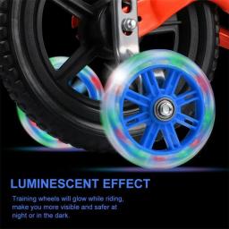 LED Training Wheels para bicicleta, estabilizadores universais para crianças, 12-20 Polegada Bike Cycle - Image 5