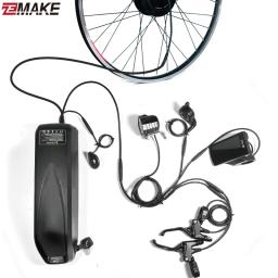 Roda do motor 500w kit de conversão bicicleta elétrica 48v ebike kit 36v ebike zemake hub motor hailong bateria à prova dwaterproof água julet - Image 6