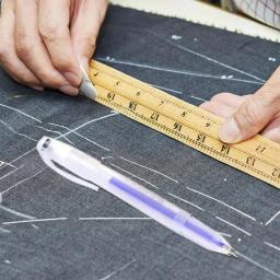 Calor Desaparecendo Conjunto De Caneta De Tinta, Marcadores De Tecido Para Costura, Patchwork Artesanato, Costura, Caneta Desaparecendo De Alta Temperatura, 10 Recargas - Image 3