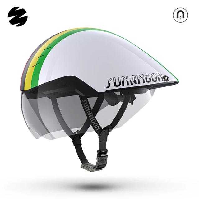 Sunrimoon TT-86 Thor Breaking Wind Capacete Triathlon TT Capacete de Ciclismo Road Time Trial Segurança