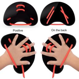 Nadadeiras de mão profissionais para adultos e crianças, pás de natação portáteis, ergonômicas e práticas 3D, nadadeiras de palmeira, tamanho 1 - Image 5