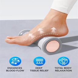 1pcft massageador bola rolo yoga rolo muscular vara para alívio da dor de tecido profundo mão perna relaxamento terapia manual acupressão - Image 2