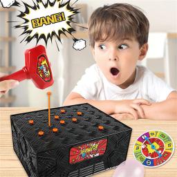 Whack a Balão Explosion Box Game, jogo interativo de mesa, caixa de estalo, festa familiar - Image 2