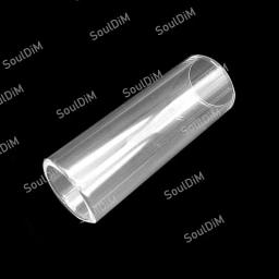 Slide de dedo de guitarra de vidro, guitarra Sliders, Inradius Guitar Parts, Comprimento 28mm, 50mm, 60mm, 70mm, 2pcs - Image 3