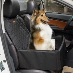Assento de carro impermeável para cães e gatos, Universal Car Hammock, Transportador ao ar livre, Gato seguro, Cesta Resistente ao Desgaste, Acessórios para Animais de Estimação - Image 1