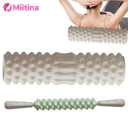 30cm coluna de yoga ginásio fitness pilates rolo de espuma exercício volta massagem rolo yoga tijolo em pernas & braços equipamentos fitness em casa - Image 1