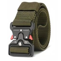 Cinto de lona multifuncional para homens, cinto de nylon, caça ao ar livre, alta qualidade - Image 6