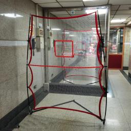 Treinamento de tênis portátil rebote net raquete esportes bola rebote dispositivo parede tênis pitchback net única prática bounceback net - Image 3