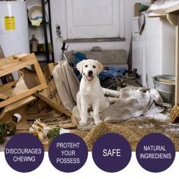 Anti-Mastigar Spray para Pet, morder parar, morder, gato, arranhando, móveis, comportamento, líquido de modificação, amargura, prevenção - Image 5