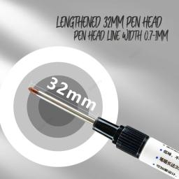 4/5 pçs 20 + 32mm canetas marcadoras de buraco profundo banheiro à prova dwaterproof água decoração de madeira multiuso cabeça longa marcadores de óleo caneta - Image 3